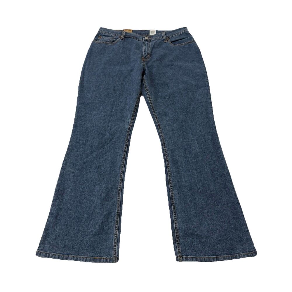 Levi's Strauss Jeans Womens 14 Misses Blue Bootcut Stretch Denim NWT